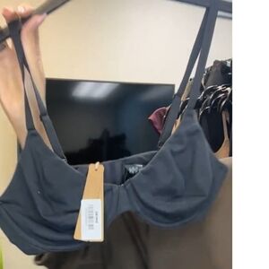 SKIMS Black Bra Intimates & Sleepwear